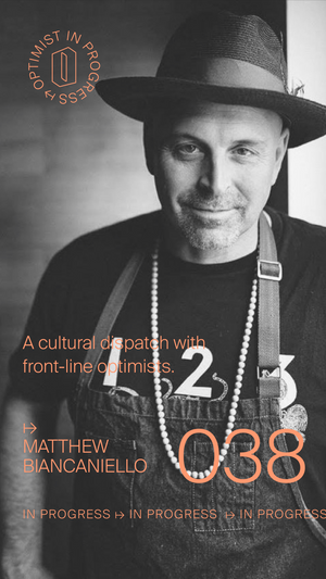 S2 - Ep 8 - Talking with a Frontline Optimist - Matthew Biancaniello